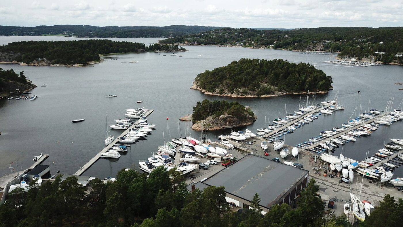 Seilbåt klargjort for langtur