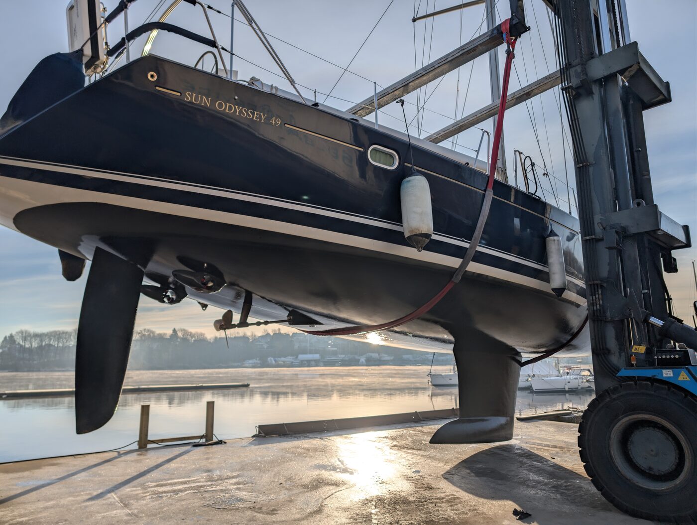 Montering av thruster
